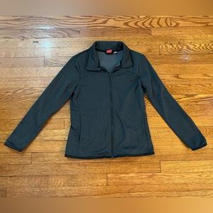 Puma Zip-Up Woman’s Sport Lifestyle Jacket Gray/Medium